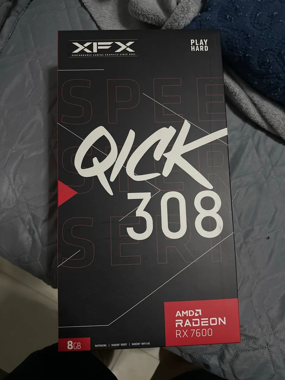 Placa de vídeo Rx7600 Triple Fan XFX - Foto 3