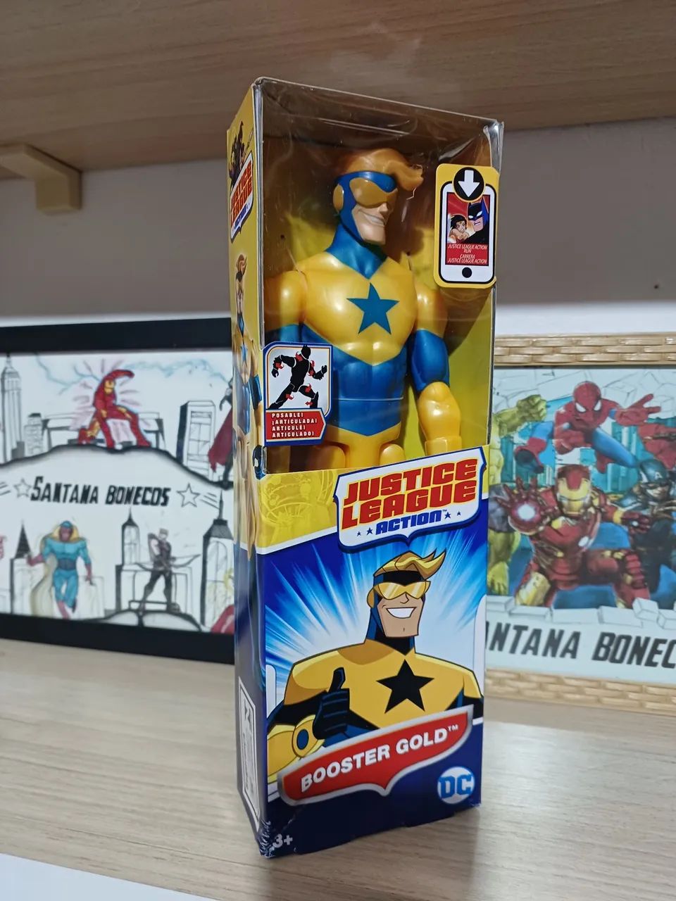 Gladiador dourado 30cm original marca Hasbro  - Foto 2