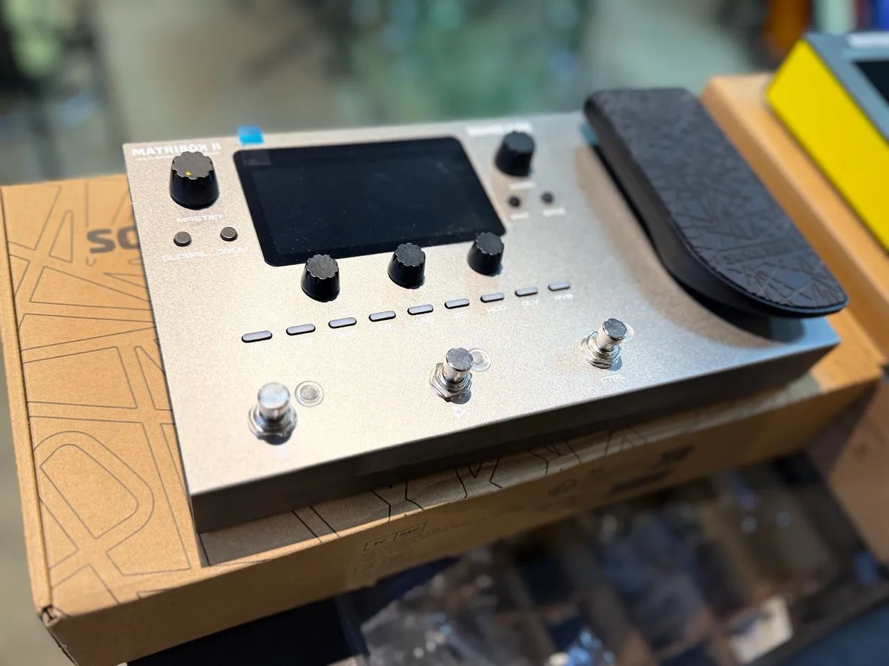 Pedaleira Sonicake Matribox II Nova na Caixa com IR Loader e Interface USB - Foto 5