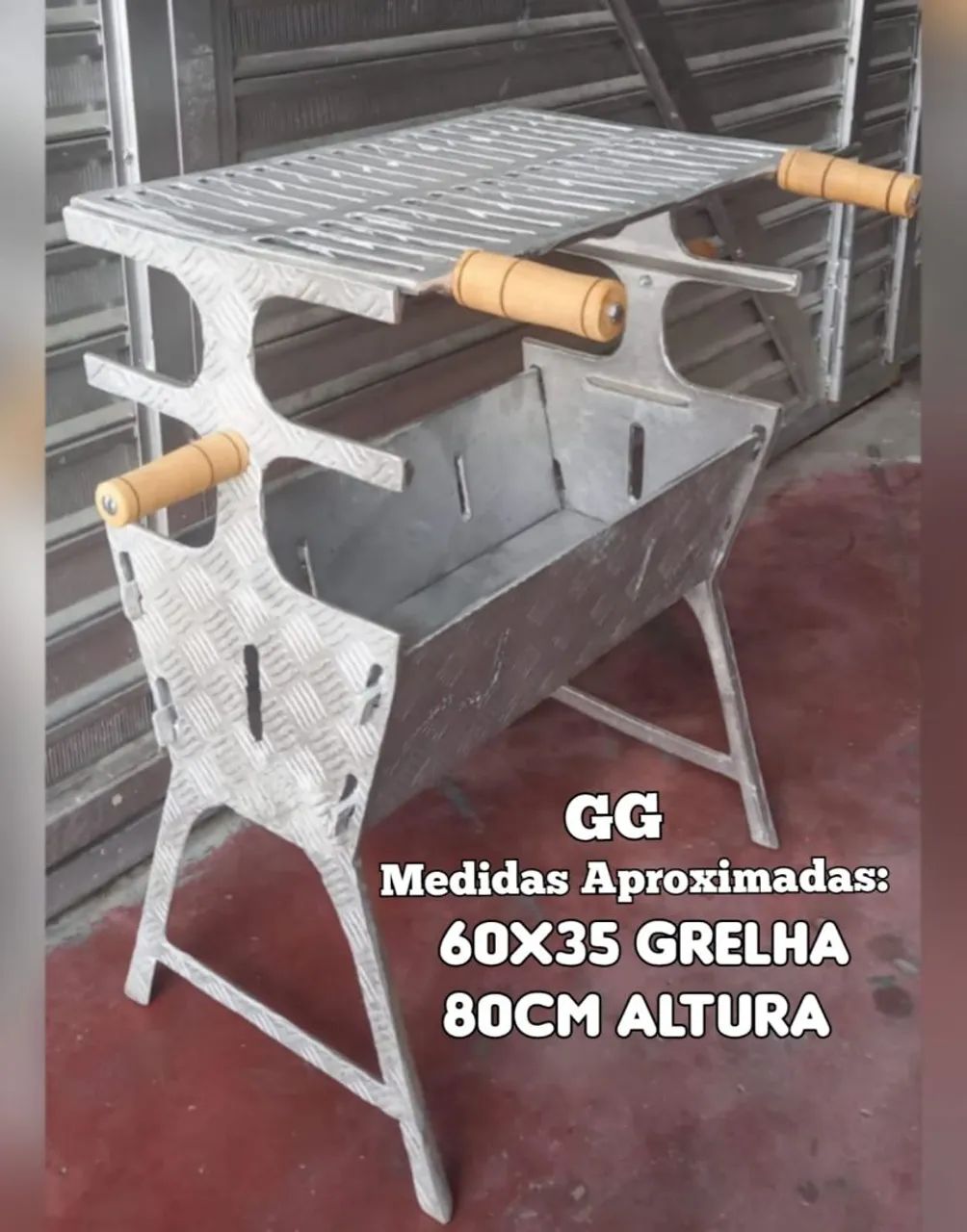 Churrasqueira de aluminio 