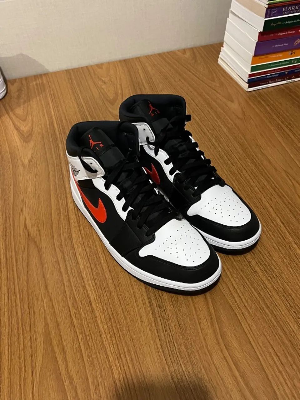 Air Jordan 1 Mid Chile Red - Original Nike - Tamanho 44 - Foto 4