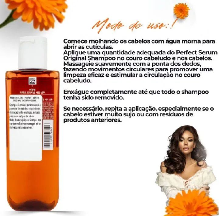 Shampoo e Condicionador perfect sérum  - Foto 4