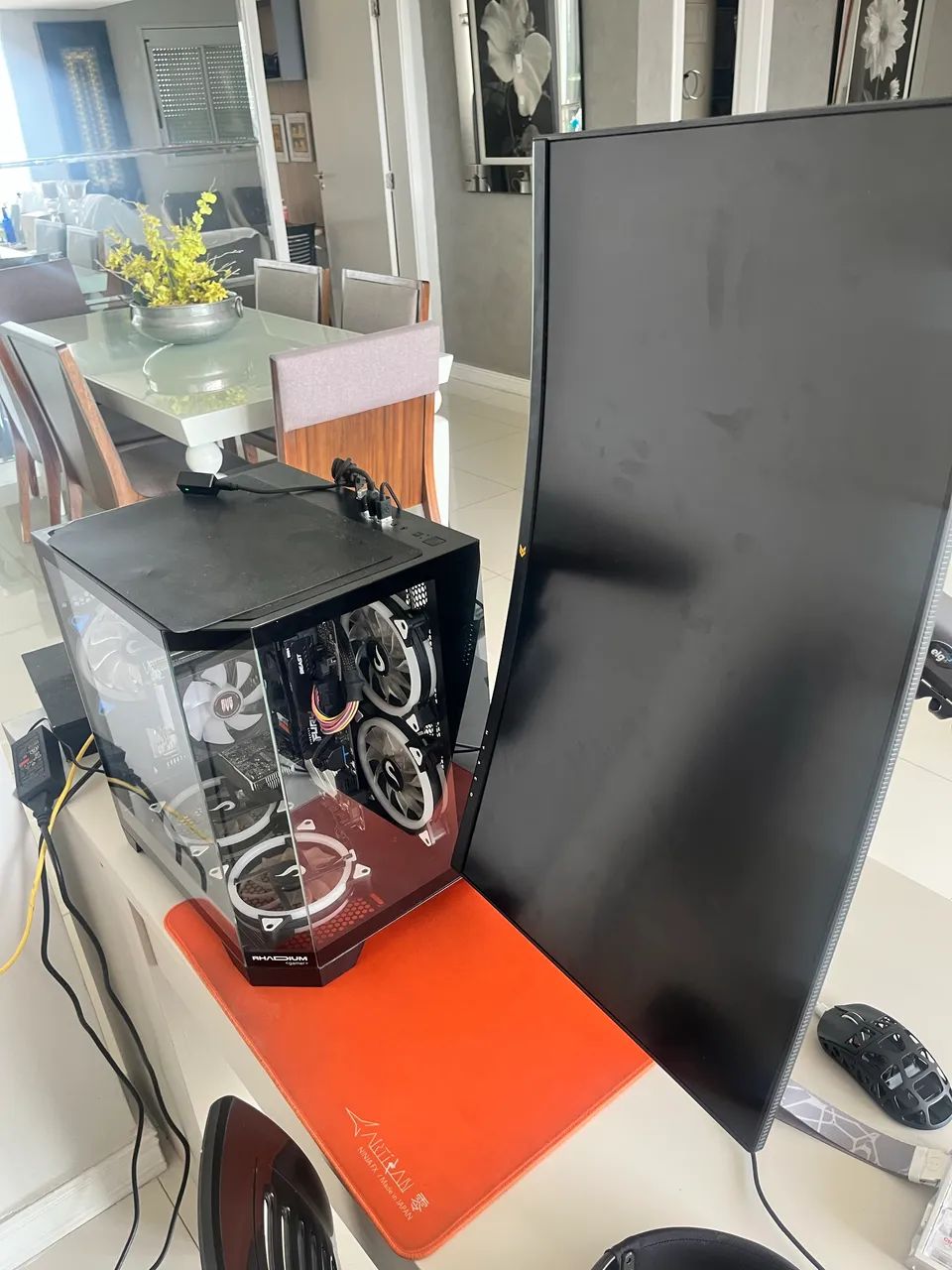 pc gamer + monitor 240 hz 27 polegadas + braço articulado  - Foto 2