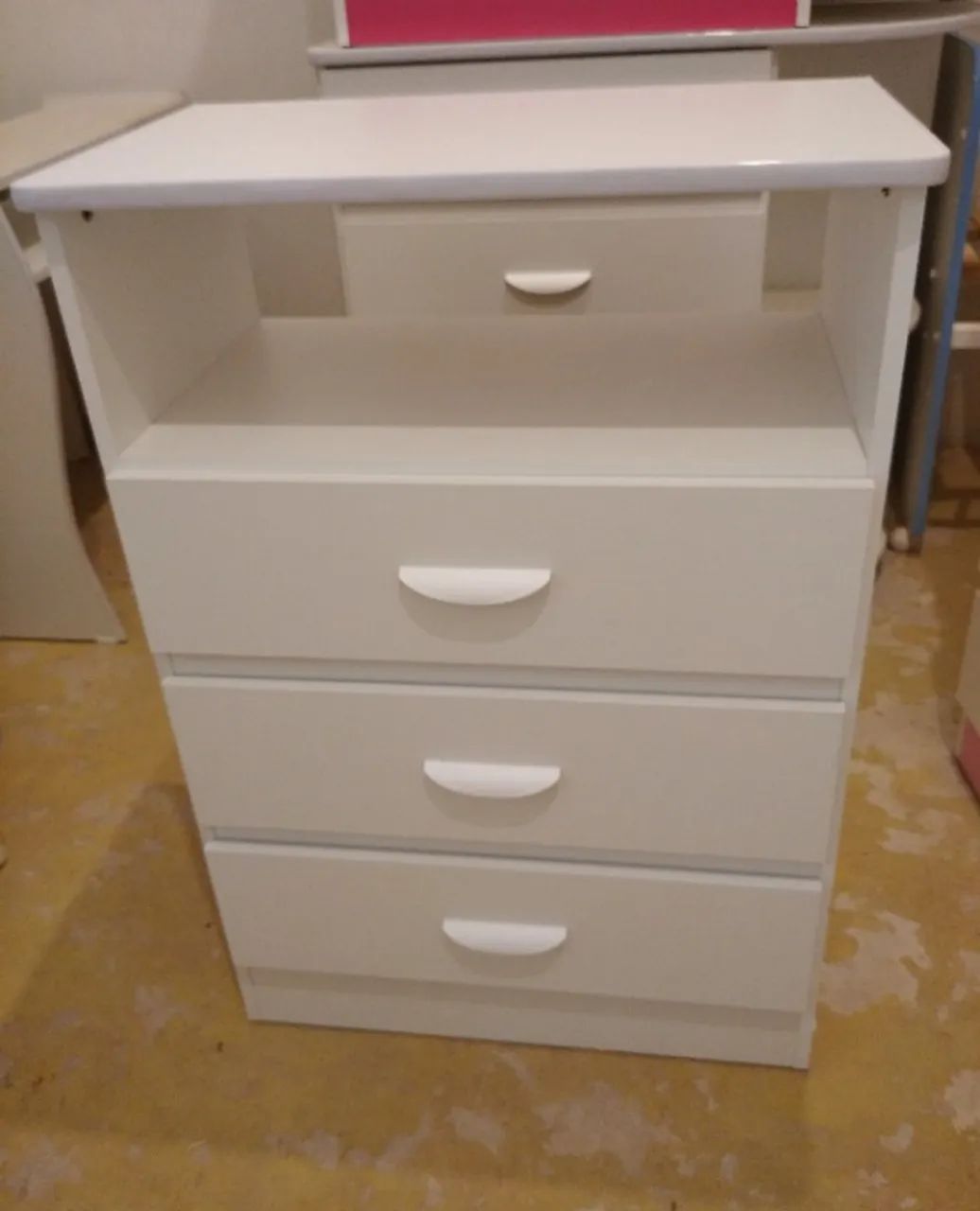 Cômoda 3 gavetas 100% MDF - Foto 4