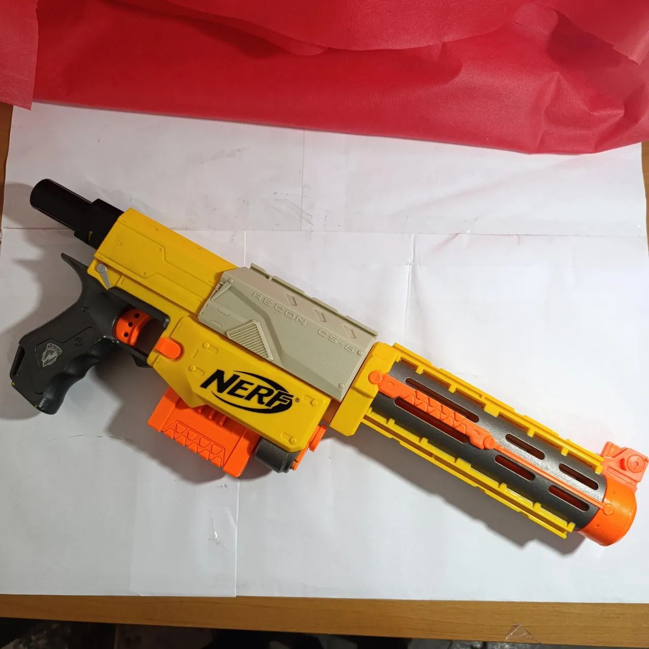 NERF N-Strike Recon CS-6 Amarela da Hasbro