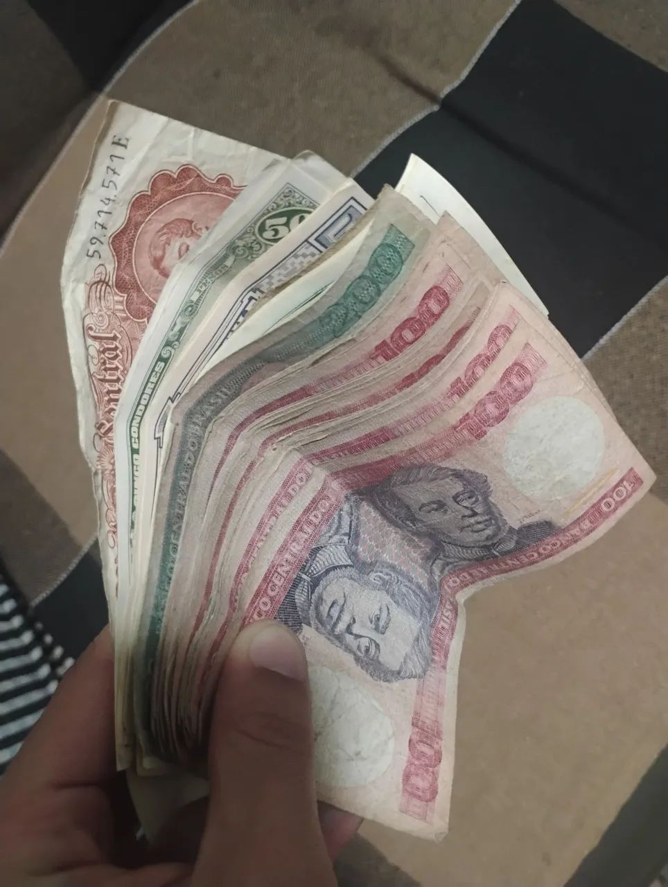Notas antigas pra colecionador 