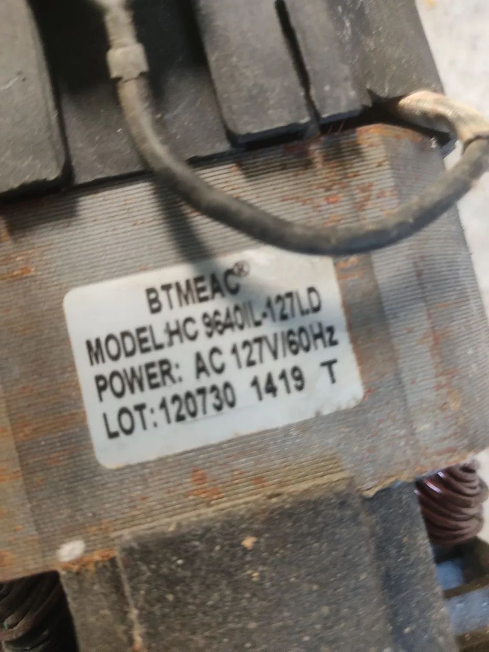 Motor de lavadora de alta pressão  - Foto 5