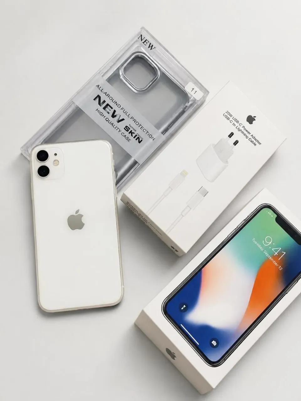 iPhone 12 64gb bateria 85% msg de tela e Face ID os demais