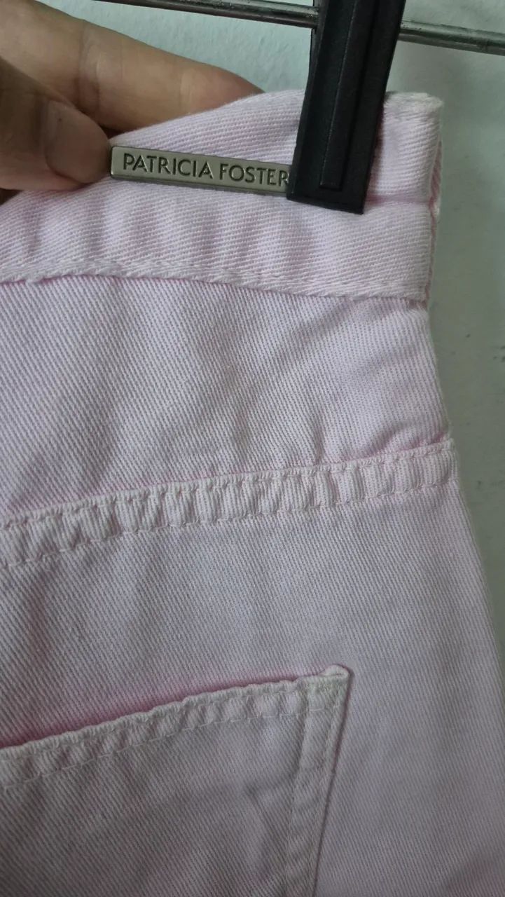 Saia jeans rosa patricia foster  - Foto 4