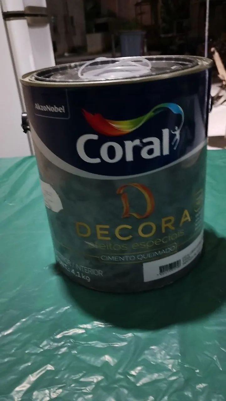 Tinta coral de 3.600 litros nava lacrada 