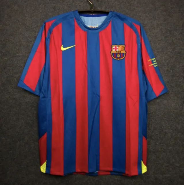 CAMISA RETRÔ BARCELONA 2005/06