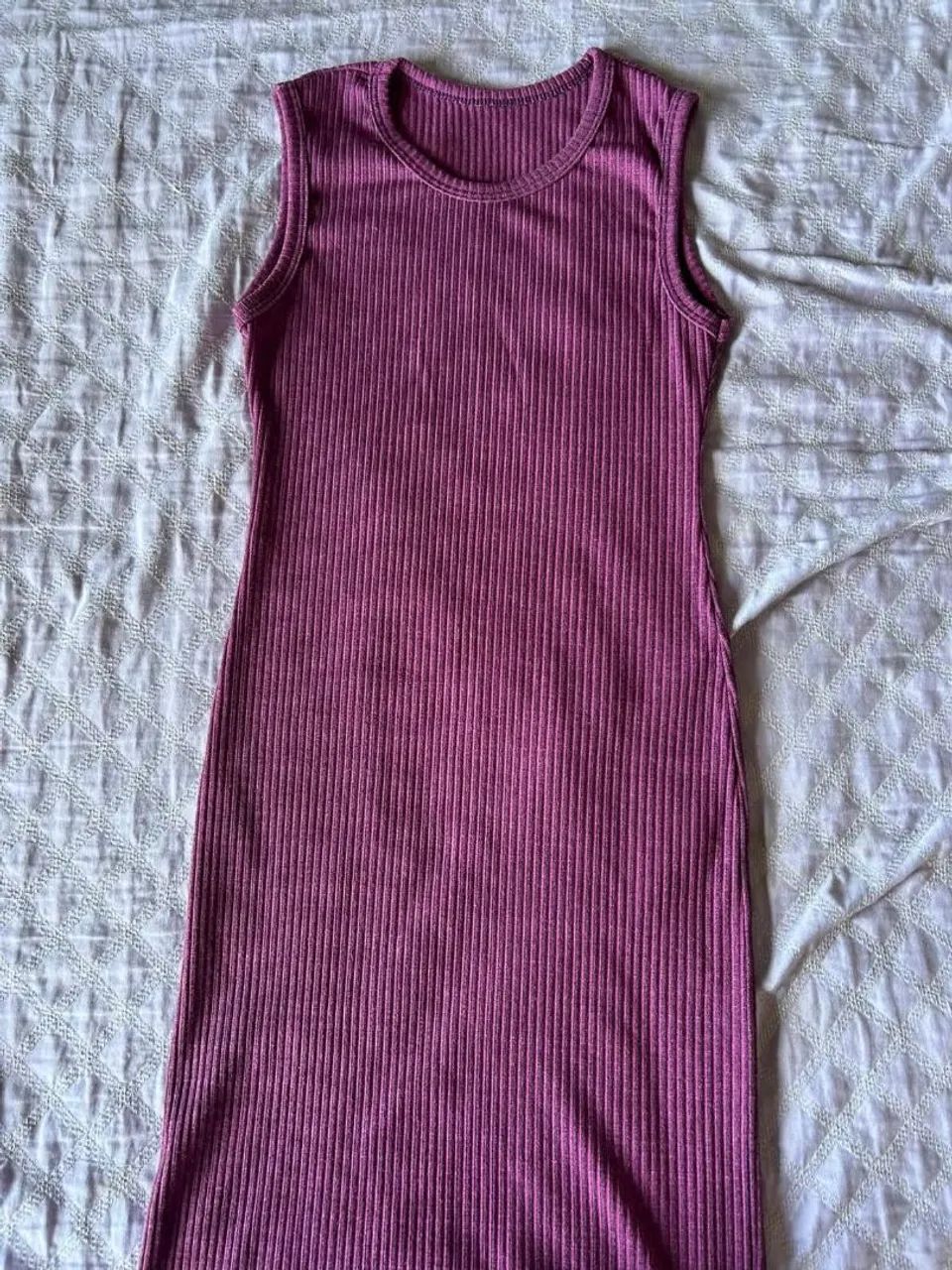 vestido MIDI roxo