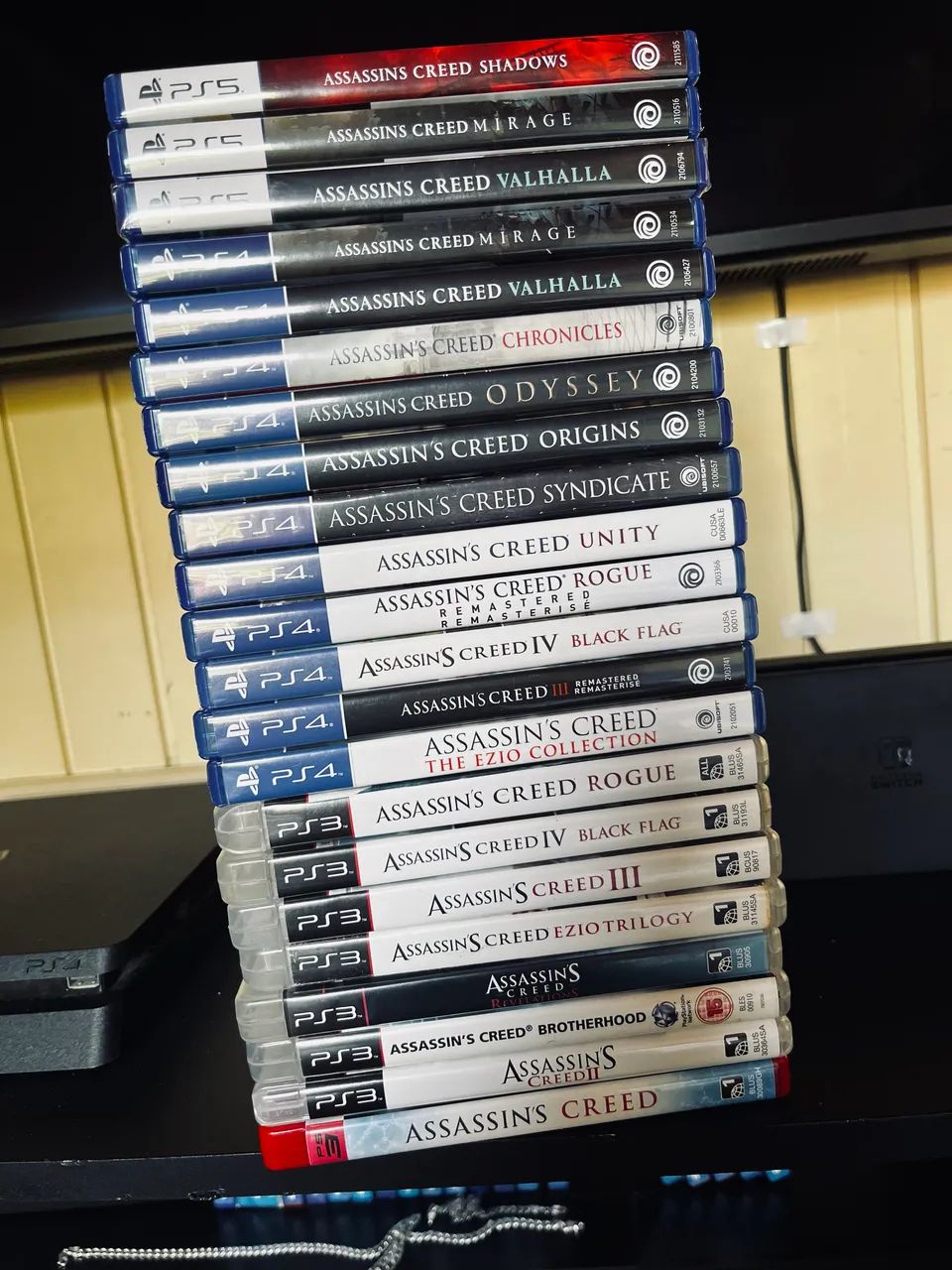 Assassin?s Creed Coleção de Jogos PS3/PS4/PS5