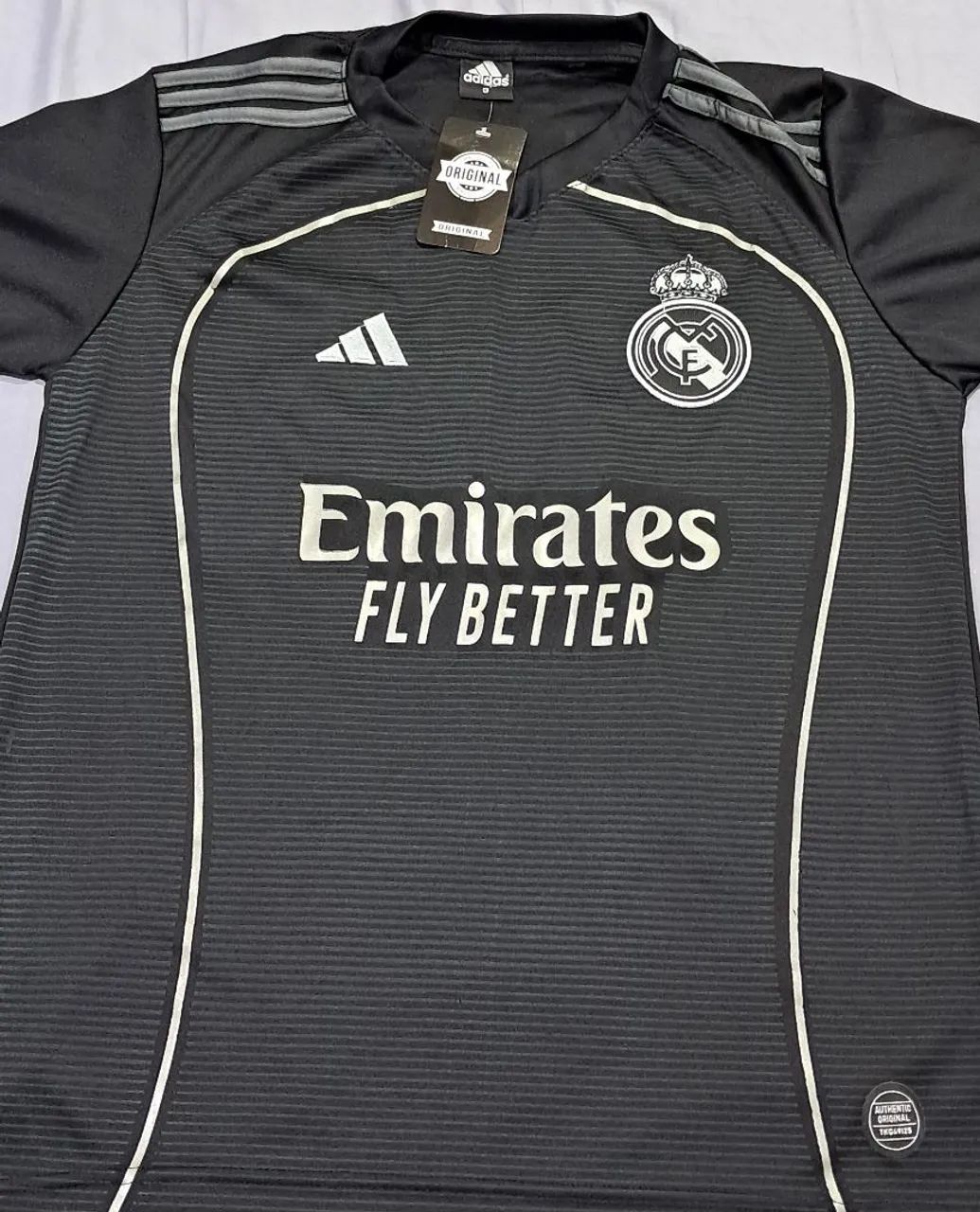 Camisa Real Madrid Preta  - Foto 5