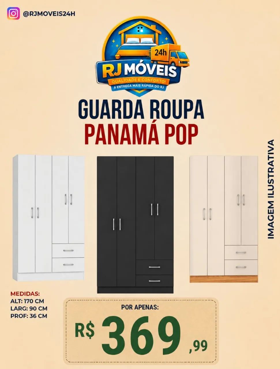 Guarda roupa Panamá pop