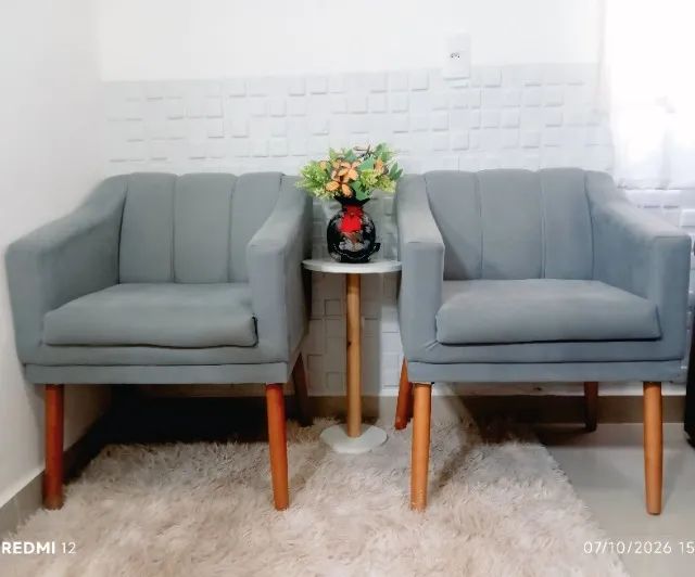 Sofá de 2 lugares retrátil e 2 Poltronas - Foto 4
