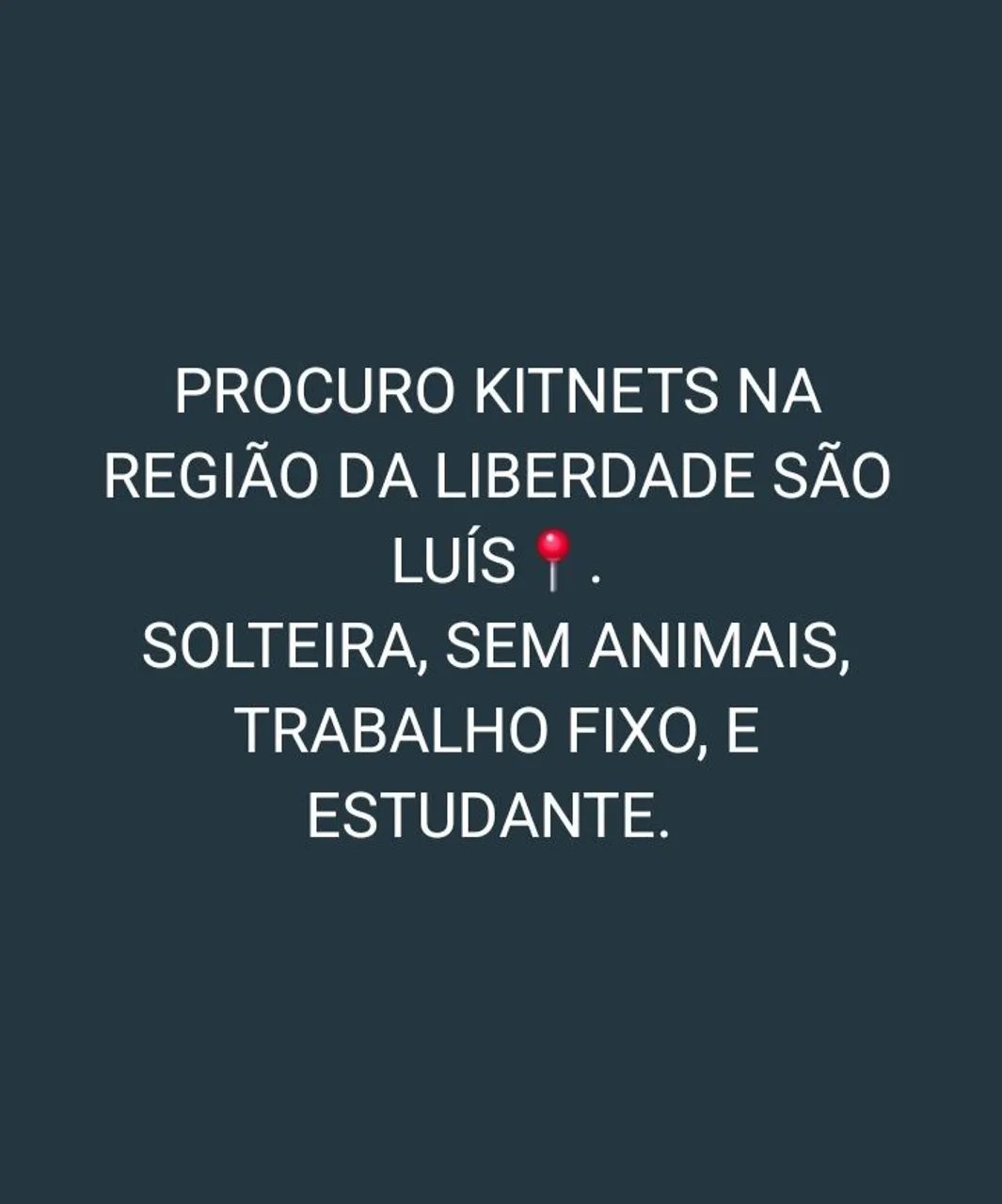 Aluga-se kitnets 