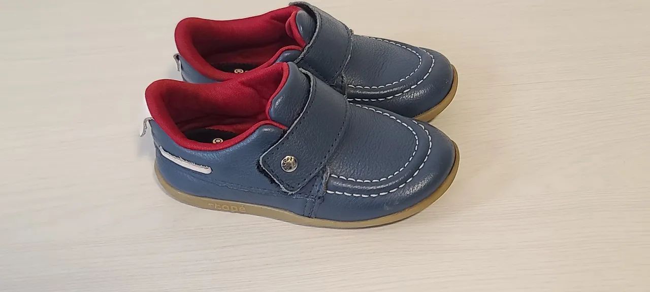 Mocassim Infantil Menino Couro Ortopé - Foto 3