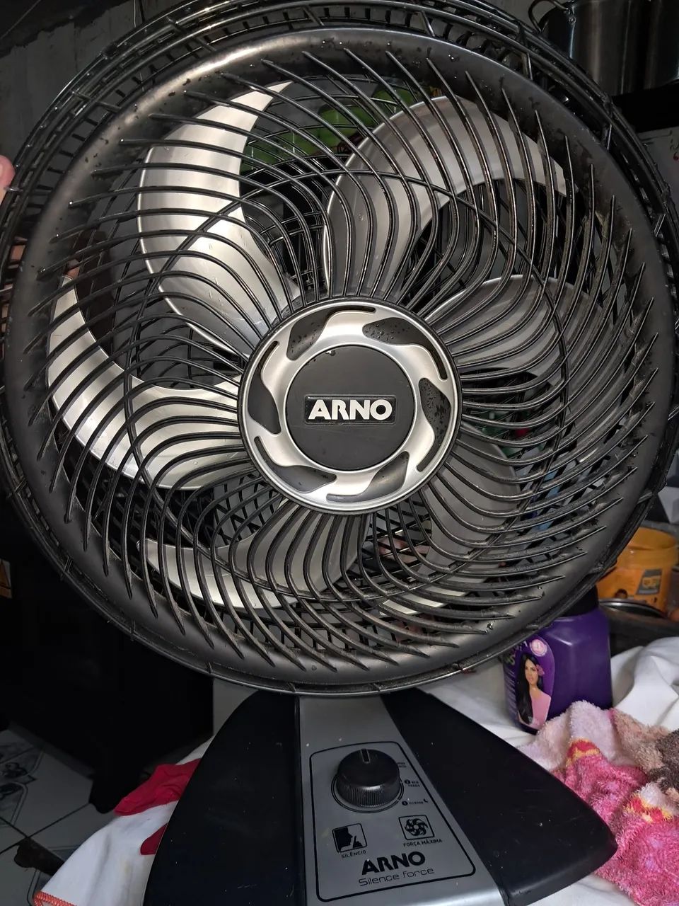 Ventilador com defeito