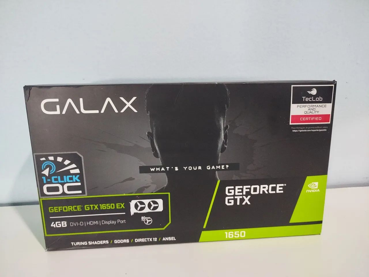 GTX 1650 4GB ( COM DEFEITO)