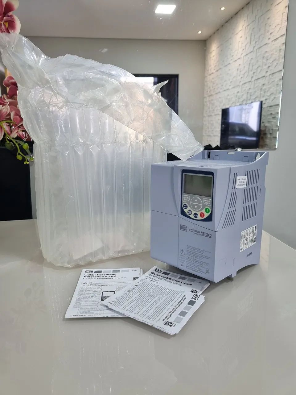 Inversor de frequência cfw500 7.5cv 220v.