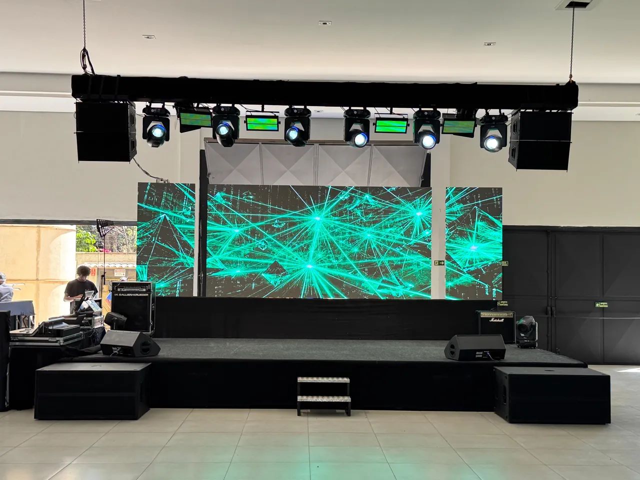 Painel de LED P5  Indoor 20m² + Processadora - Foto 5