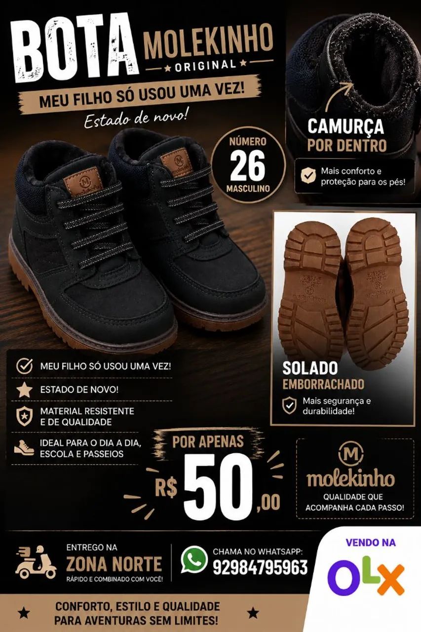 Sapato infantil 