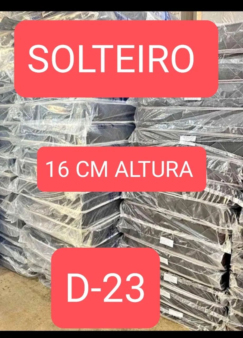 COLCHÃO D-23 SOLTEIRO , PREÇO IMBATIVEL - Foto 3