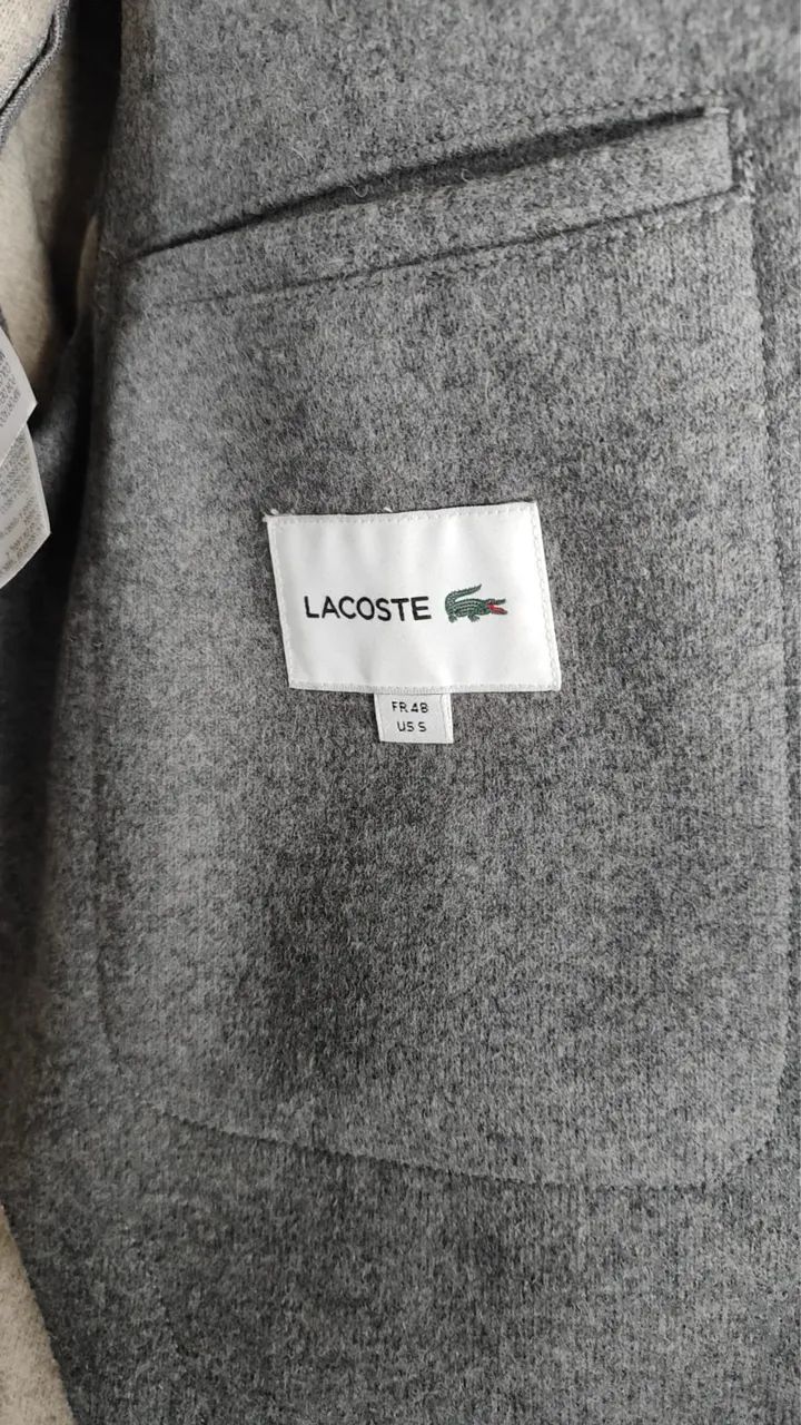 Casaco Lã Lacoste