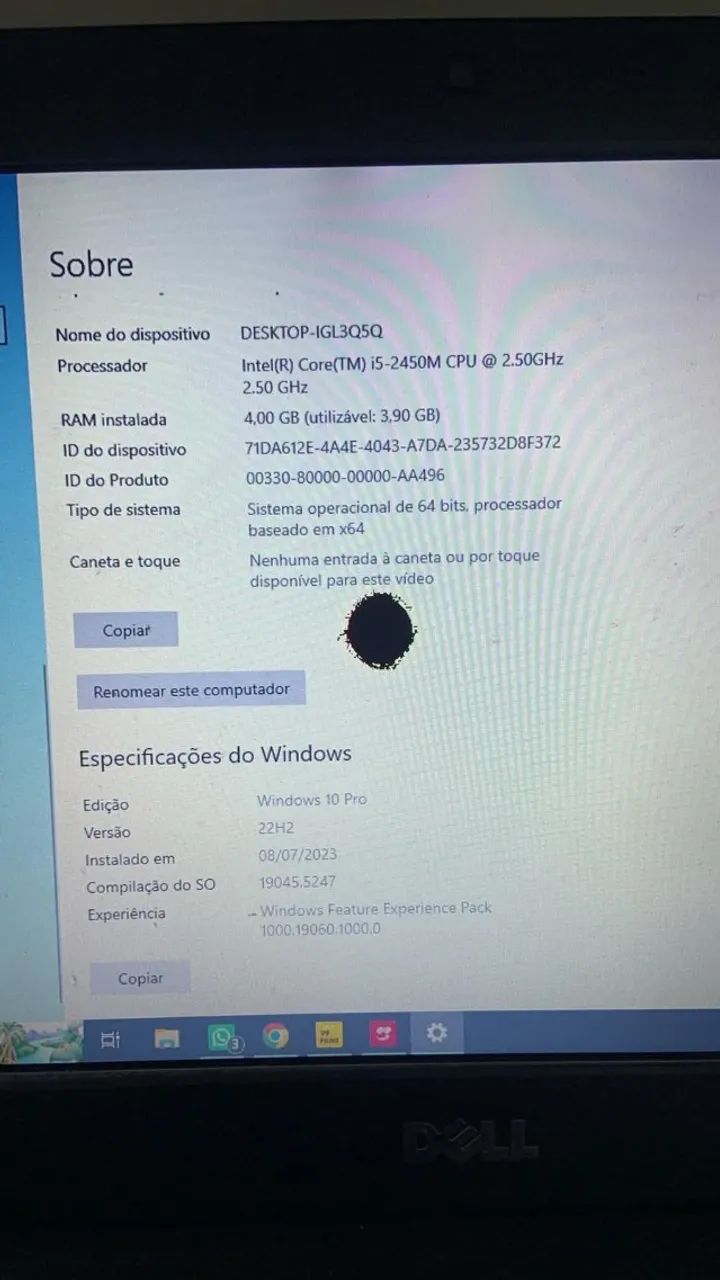 Notebook Dell Vostro i5  - Foto 3