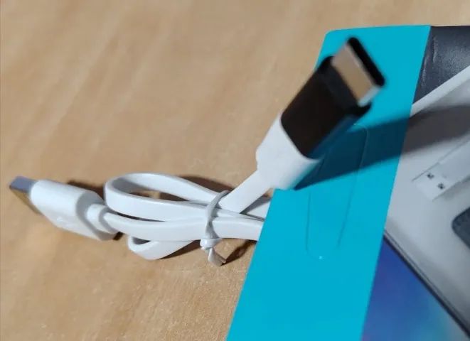 5 Unidades Power Bank 5000 mAh Novos Cabo Micro USB + Adaptador Tipo C - Foto 4