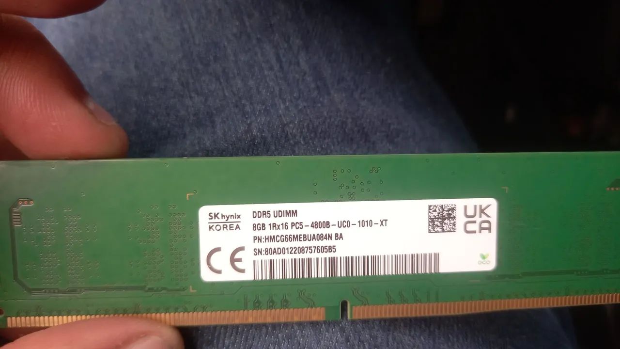 Memória Ram DDR5 DESKTOP 8GB