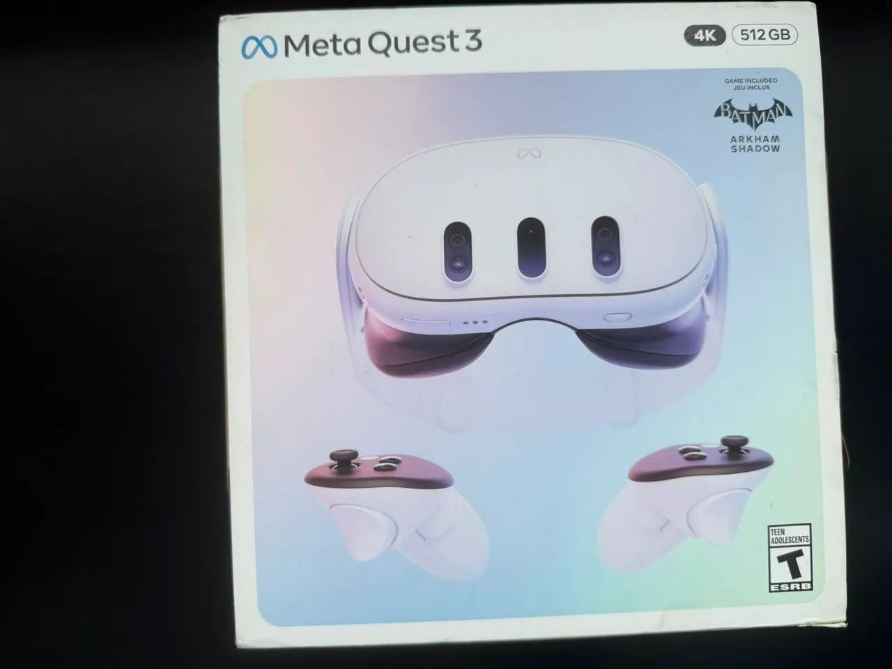 Meta Quest 3 512gb 4k Branco com Joysticks