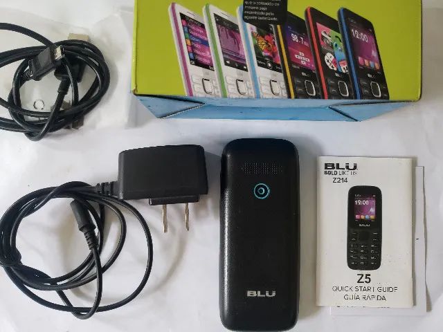 Celular Blu Tank  Cor Preto Azul 2 Chips Original - Foto 3