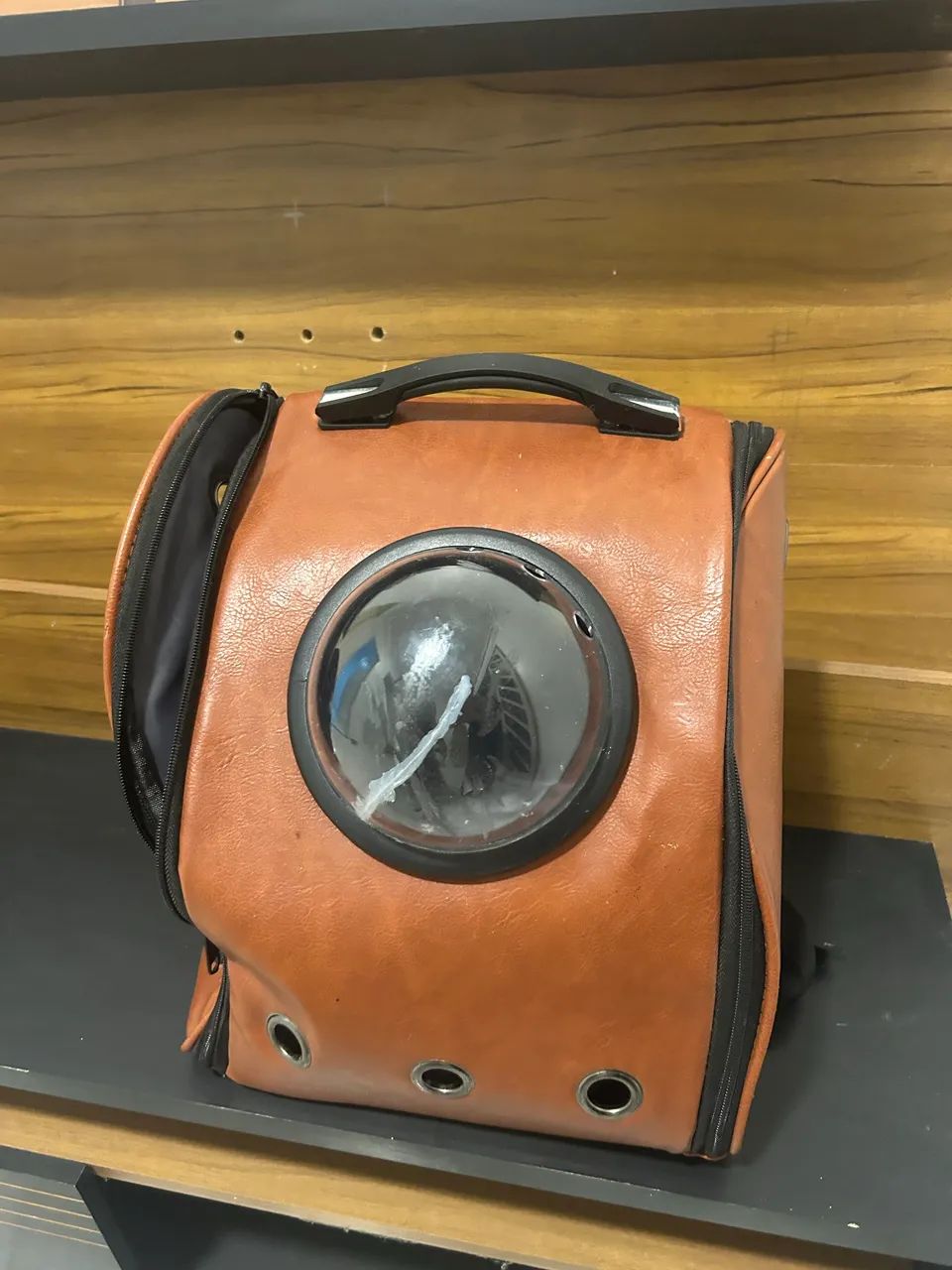 Mochila pra gato 