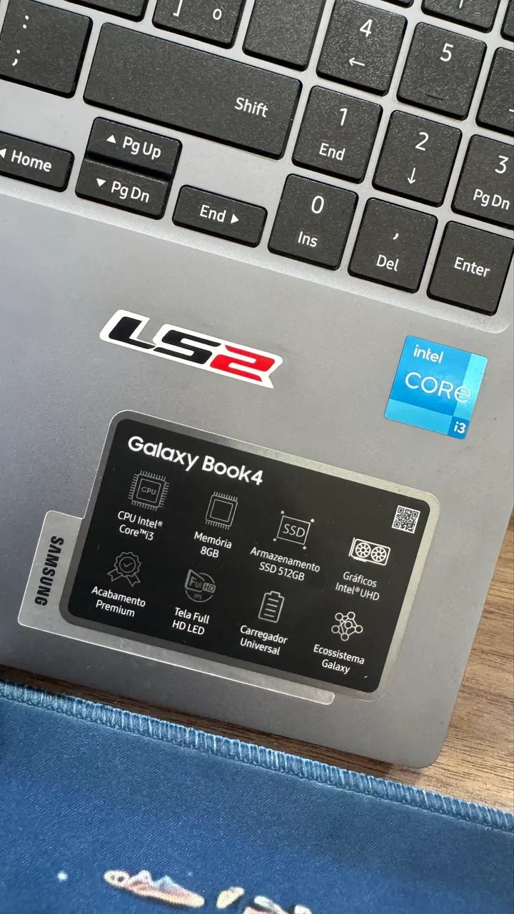 Notebook galaxy book 4 i3 semi novo - Foto 2