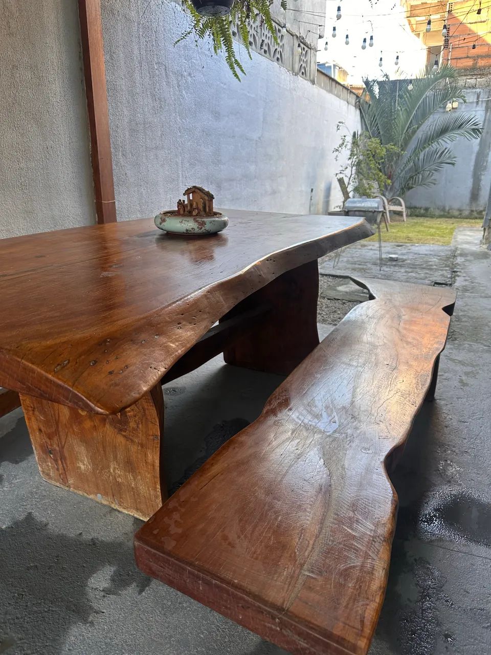 Vendo mesa de madeira Maciça  - Foto 3