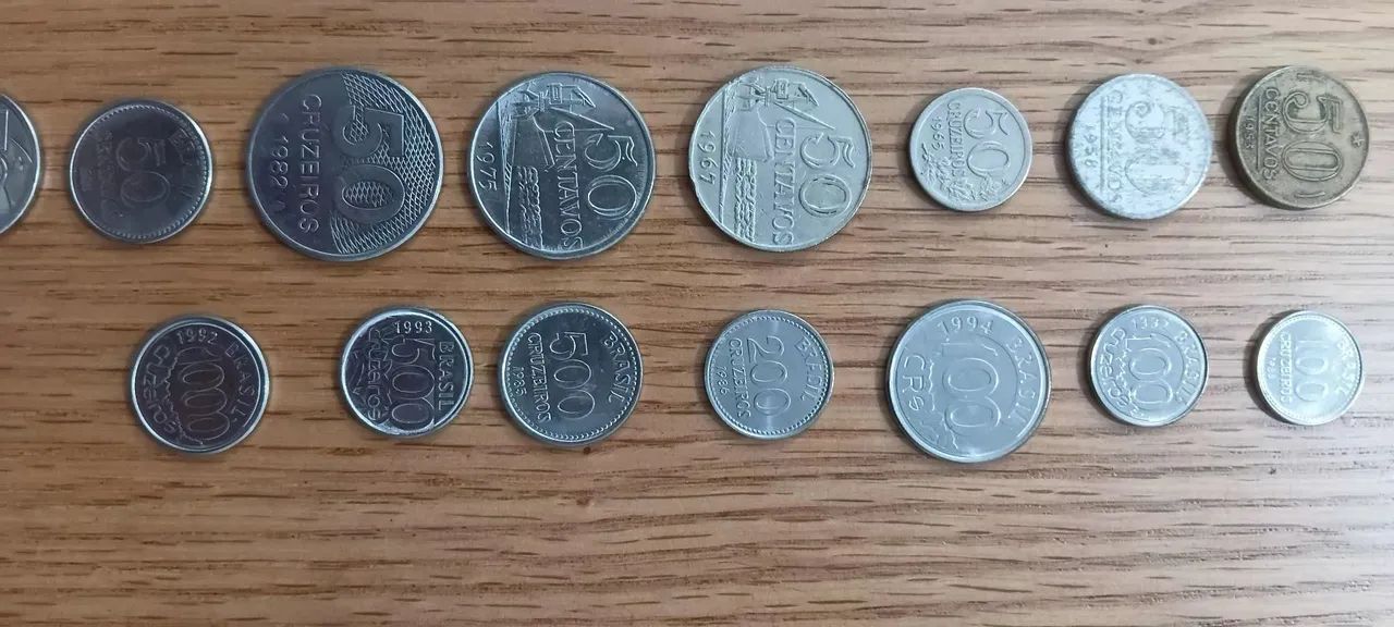 Moedas antigas - fora de circulação. - Foto 3