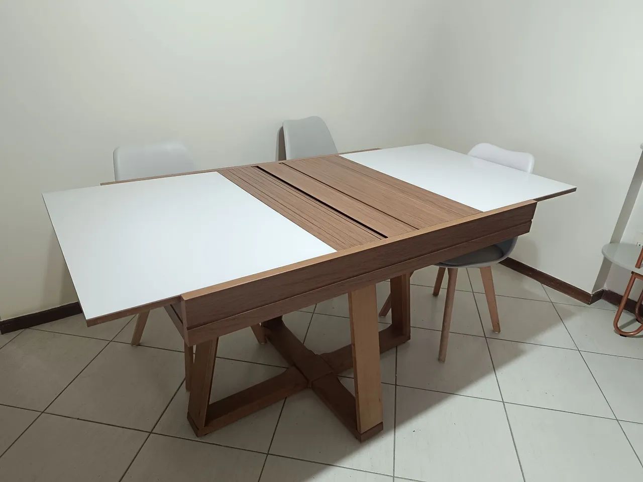 Mesa retrátil de 4 ou 6 cadeiras  - Foto 2