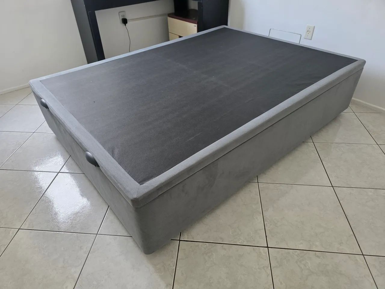 Base box de cama de casal - Foto 5