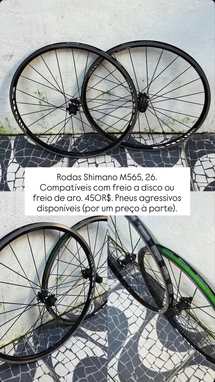 Rodas Shimano M565