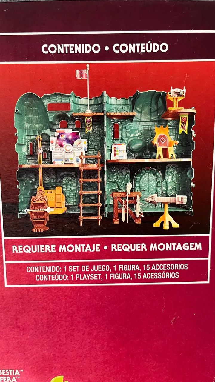 Castelo de Grayskull He-Man MOTU - Foto 4