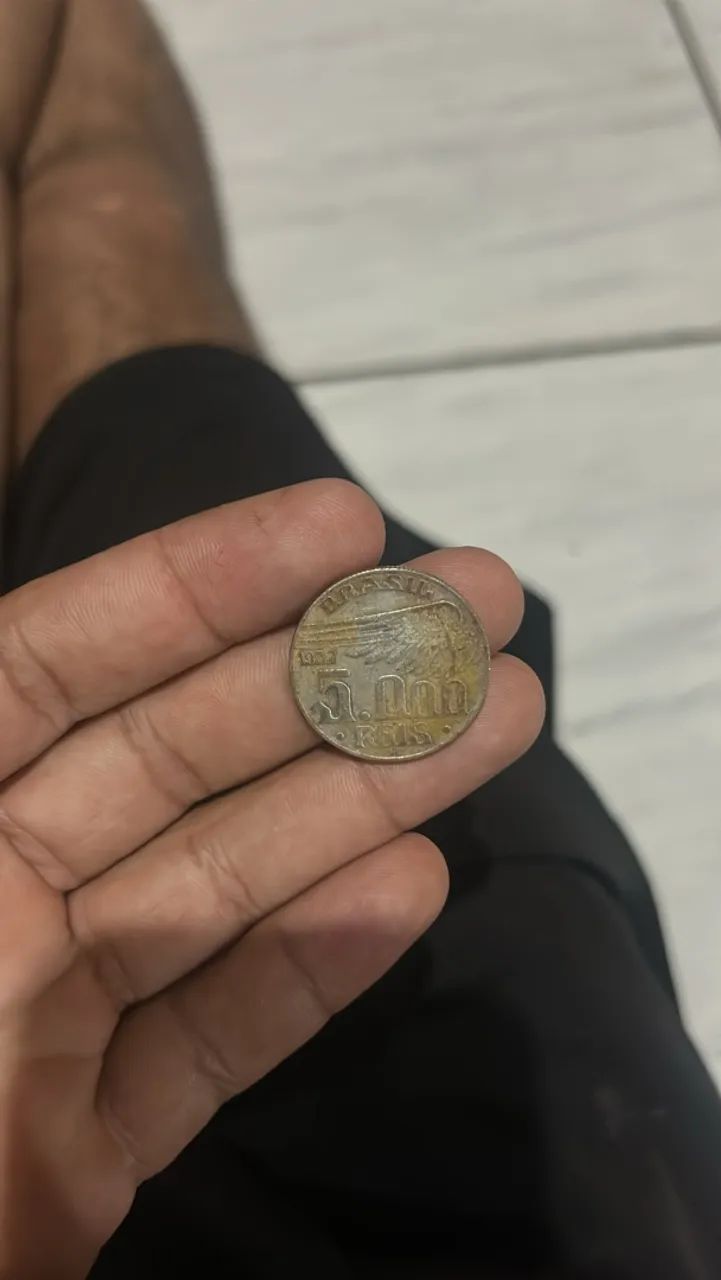 Moeda de 5000REIS 1937 - Foto 3