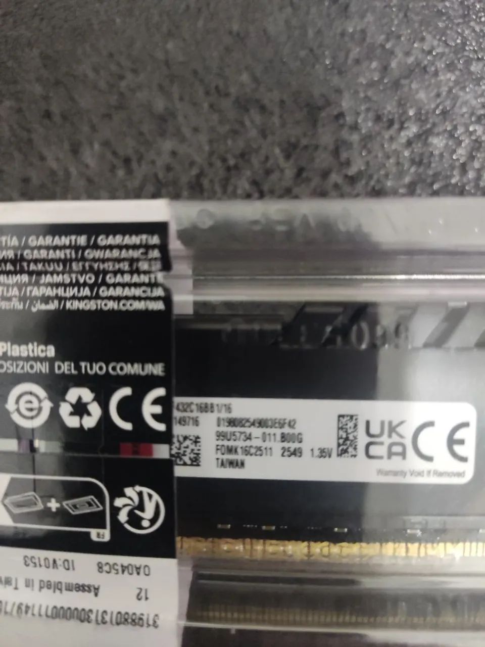 Memória RAM Kingston FURY Beast 16GB DDR4 3200MHz CL16 (Nova Lacrada) - Foto 5