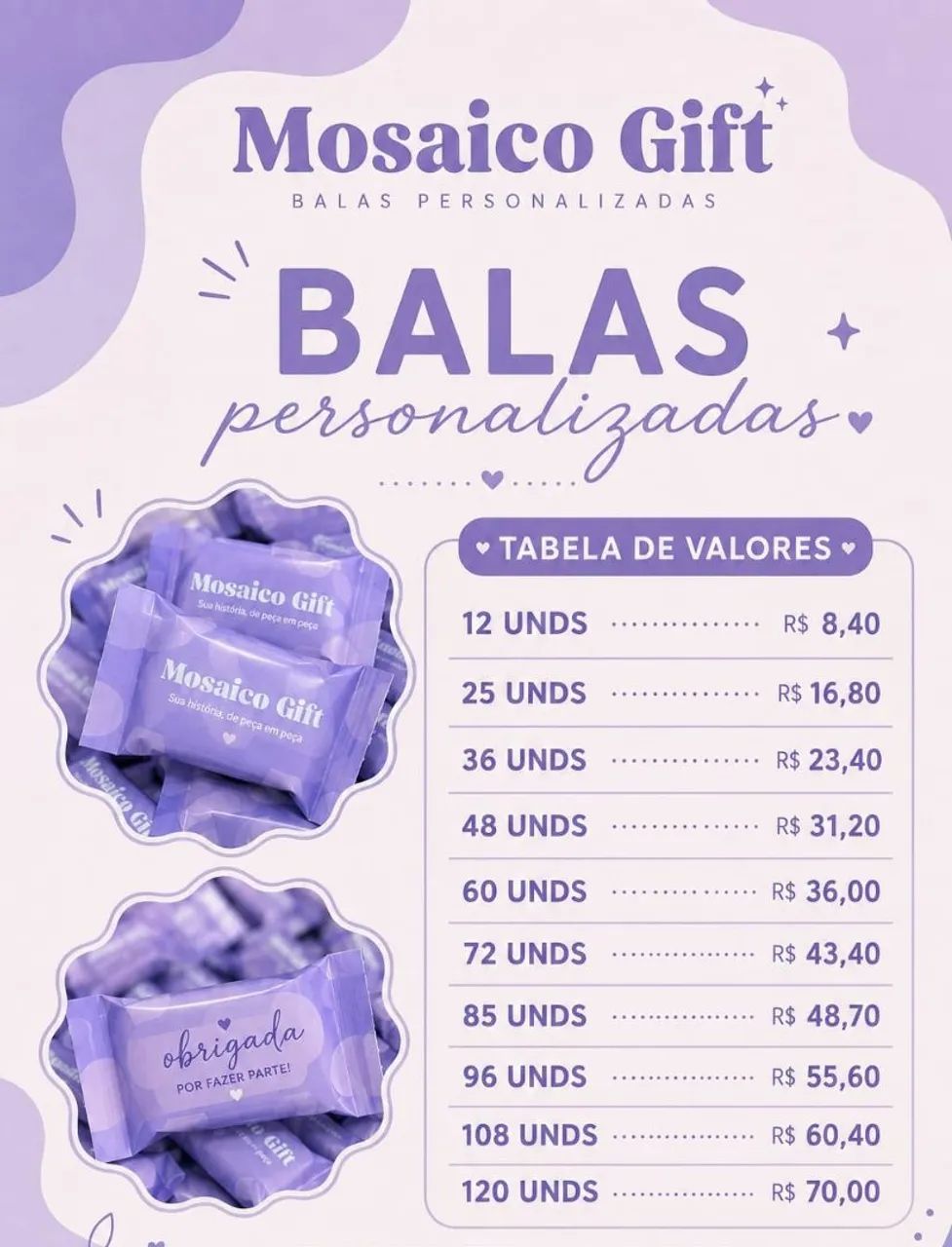 Balas Personalizadas com sua Logo - Foto 2