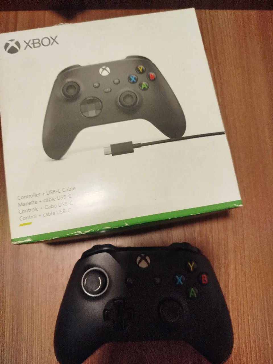 Controle original Xbox One com caixa preto - Foto 4