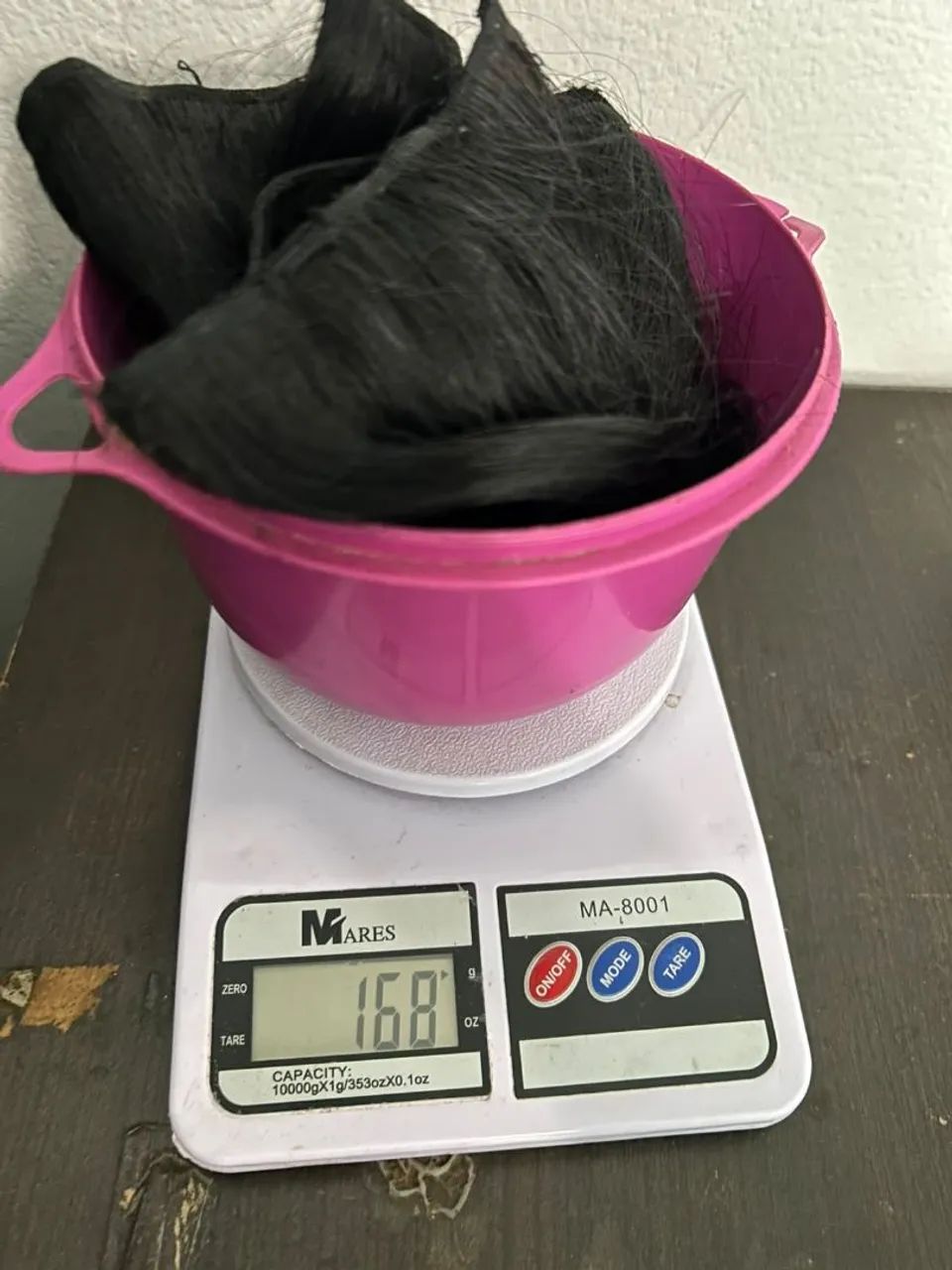 Vendo cabelo humano faixa 
