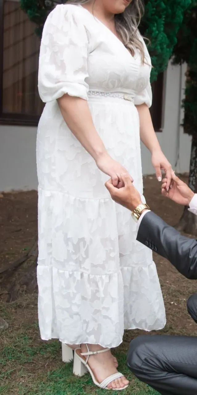Vestido branco (G) - Foto 3