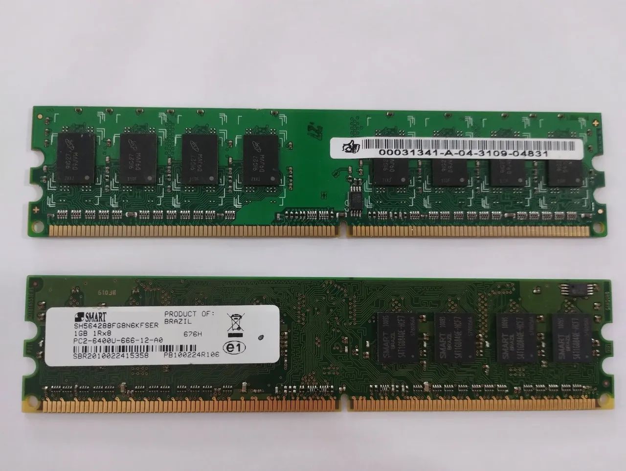 4 pentes de memória RAM DDR DDR2  - Foto 2