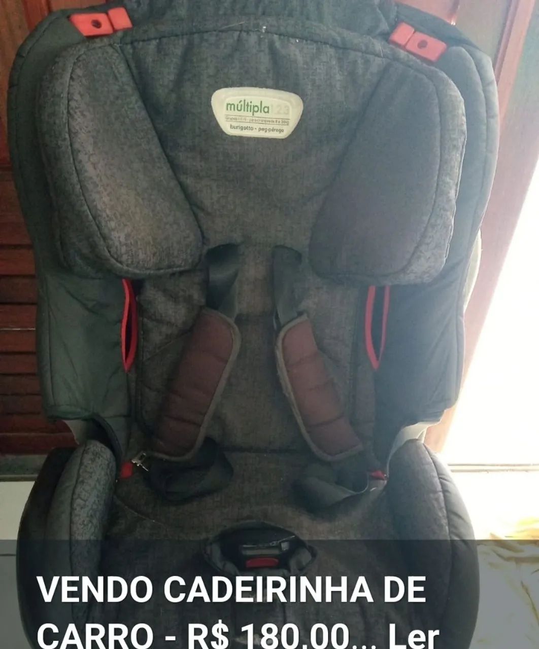 Vendo cadeirinha de carro 